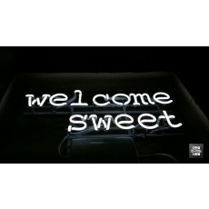 [대전 간판] welcome sweet 아트네온