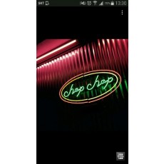 마산의 아트 네온 CHOP CHOP