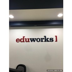 [간판 셀프 시공] eduworks 고무 스카시