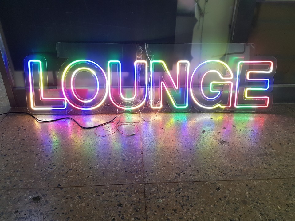 LOUNGE LED 네온