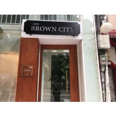 홍대간판.까미초헤어 갈바레이저간판